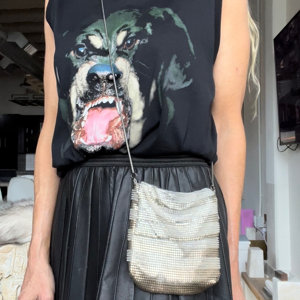 Whiting & Davis Vintage crossbody purse - Picture 12 of 14